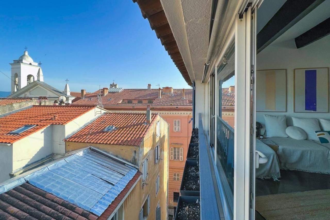 Grand Apt Au Coeur D'Ajaccio - Ac & 5Min Plage Apartment Екстериор снимка